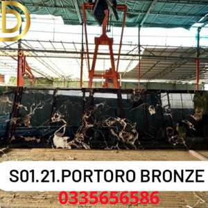 Đá Lamar Portoro Bronze