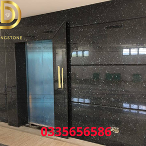 Đá ốp thang máy granite Xà Cừ Xanh