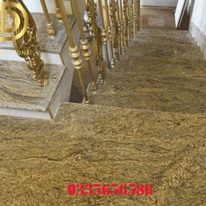 Cầu thang đá granite Vang Sa Mạc